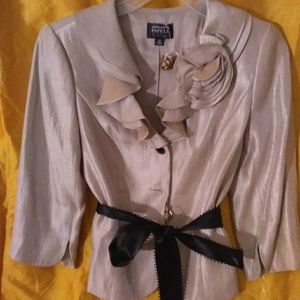 Adriana Papell evening Blazer